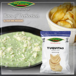 Green Goddess Dip con Chips de Yuquita “Mi Cosecha”